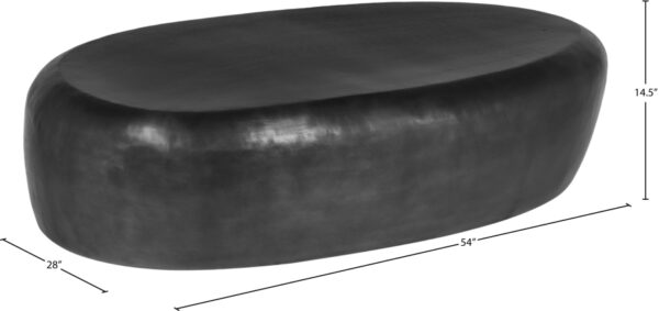 Capsule Aluminum Coffee Table