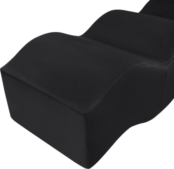 Wave Velvet Upholstered Bench