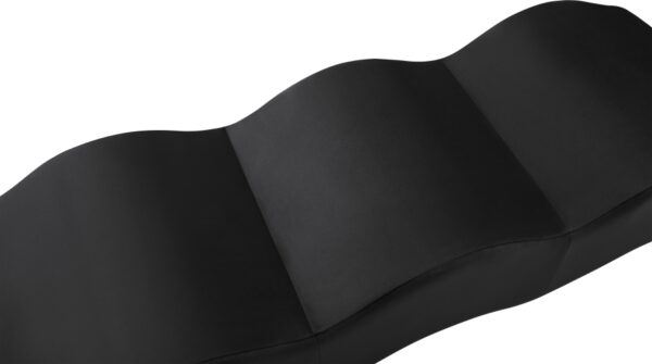 Wave Velvet Upholstered Bench