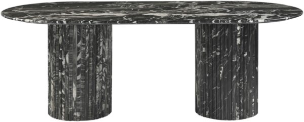 Messina 87" Marble Dining Table