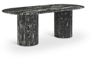 Messina 87" Marble Dining Table