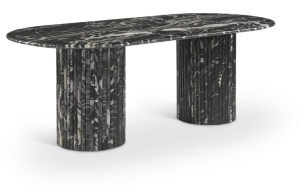 Messina 87" Marble Dining Table