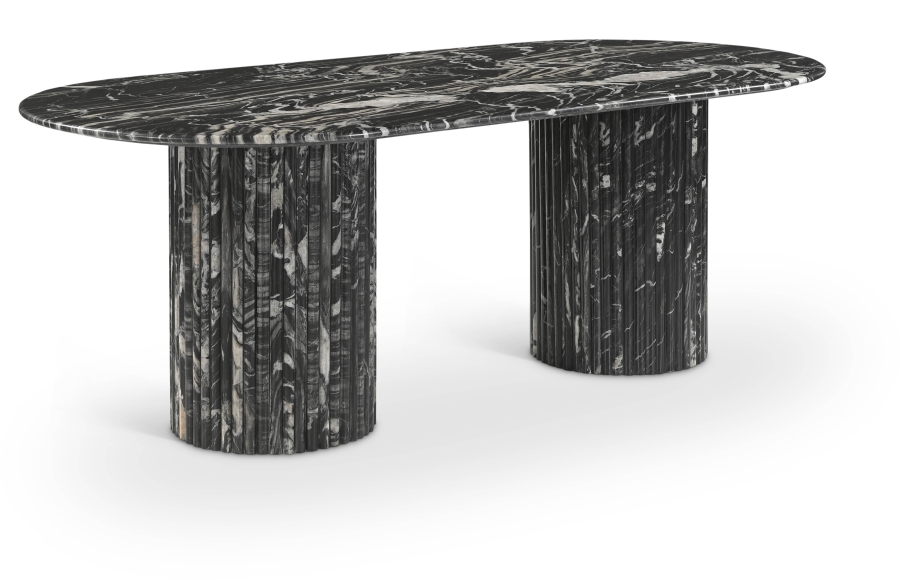 Messina 87" Marble Dining Table