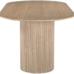 Messina 87" Travertine Dining Table