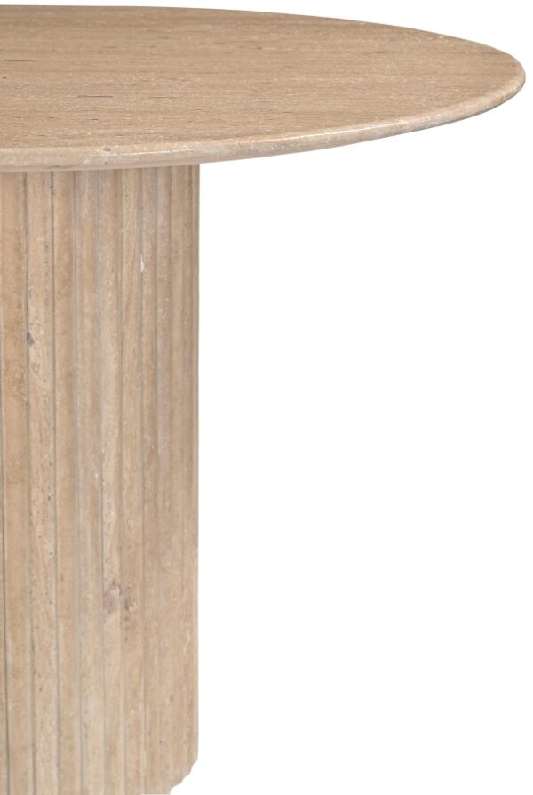 Messina 87" Travertine Dining Table