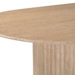 Messina 87" Travertine Dining Table