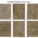 Messina 87" Travertine Dining Table