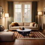 Treviso Marble Top And Mango Wood Base Coffee Table