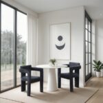 Brenda Chenille Fabric Upholstered Dining Chair