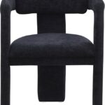 Brenda Chenille Fabric Upholstered Dining Chair