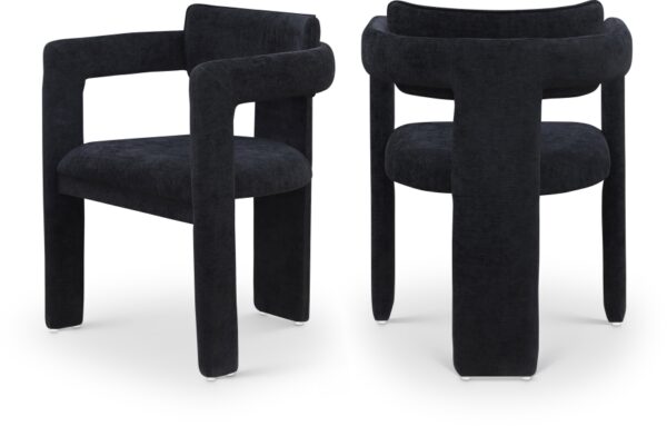Brenda Chenille Fabric Upholstered Dining Chair