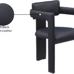 Brenda Vegan Leather Upholstered Dining Chair