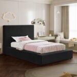 Dorian Velvet Upholstered Bed