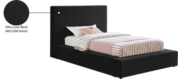 Dorian Velvet Upholstered Bed