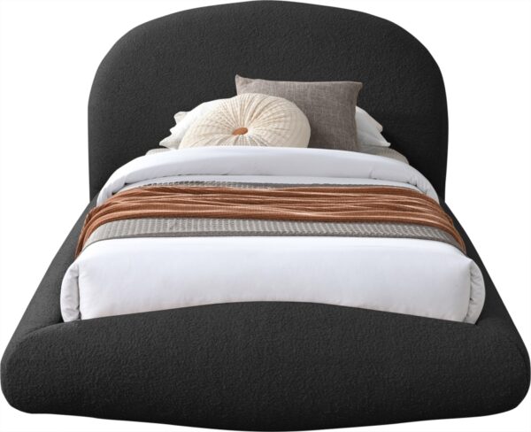 Genesis Teddy Fabric Upholstered Floating Twin Bed