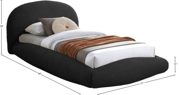 Genesis Teddy Fabric Upholstered Floating Bed