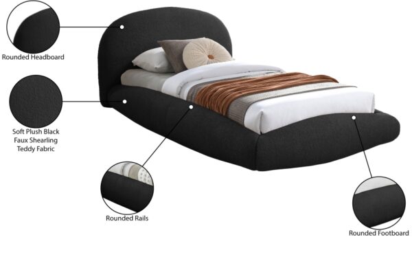 Genesis Teddy Fabric Upholstered Floating Bed