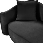 Destin Velvet Upholstered Accent Chair