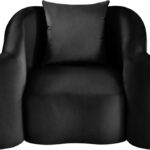 Destin Velvet Upholstered Accent Chair