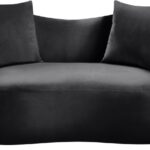 Destin 70" Velvet Upholstered Upholstered Loveseat