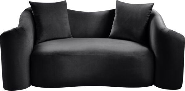 Destin 70" Velvet Upholstered Upholstered Loveseat