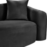 Destin 70" Velvet Upholstered Upholstered Loveseat