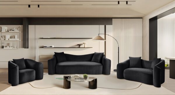 Destin 70" Velvet Upholstered Upholstered Loveseat