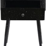 Rylan Terrazzo Pattern Iron Nightstand