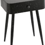 Rylan Terrazzo Pattern Iron Nightstand