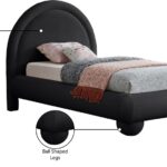 Madrid Velvet Upholstered Bed