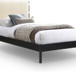 Abigail Vegan Leather Upholstered Bed