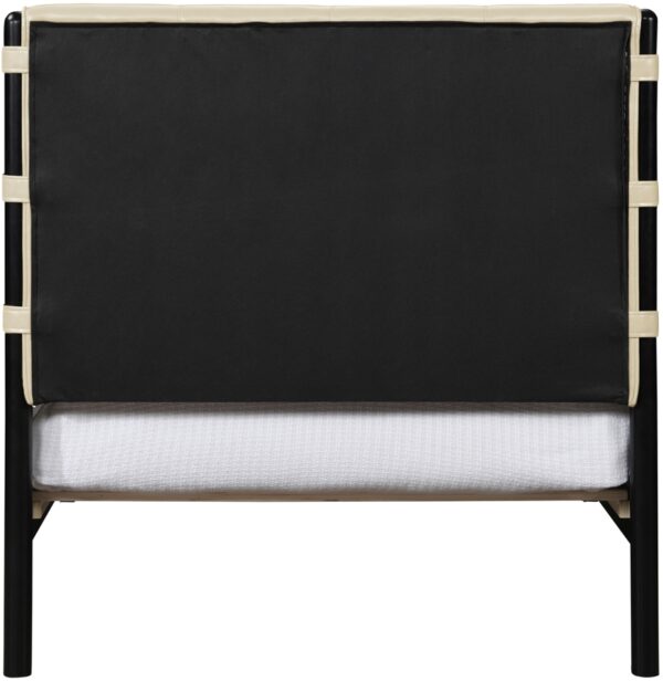 Abigail Vegan Leather Upholstered Bed
