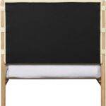 Asher Vegan Leather Upholstered Twin Bed