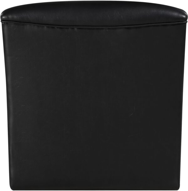 Vega Vegan Leather Upholstered Accent Chair