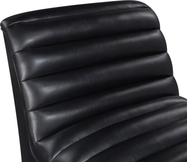 Vega Vegan Leather Upholstered Accent Chair