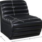 Vega Vegan Leather Upholstered Accent Chair