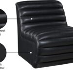 Vega Vegan Leather Upholstered Accent Chair
