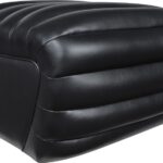 Vega Vegan Leather Upholstered Ottoman