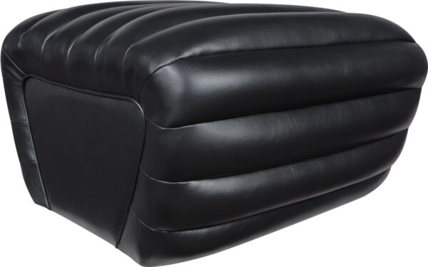Vega Vegan Leather Upholstered Ottoman