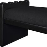Sonia Velour Fur Fabric Upholstered Bench