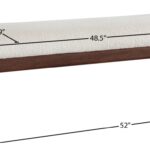 Sonia Velour Fur Fabric Upholstered Bench