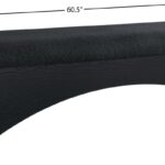 Lawson Velour Fur Fabric Upholstered Bench