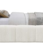 Carlin Chenille Fabric Upholstered Twin Bed