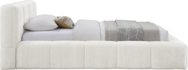 Carlin Chenille Fabric Upholstered Twin Bed