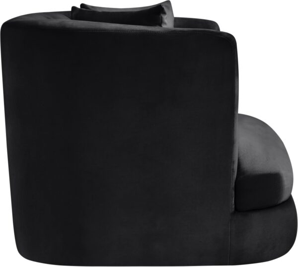 Alder Velvet Upholstered Accent Chair