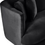 Alder Velvet Upholstered Accent Chair