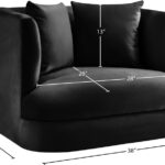 Alder Velvet Upholstered Accent Chair