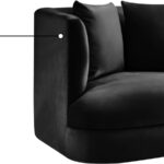 Alder Velvet Upholstered Accent Chair