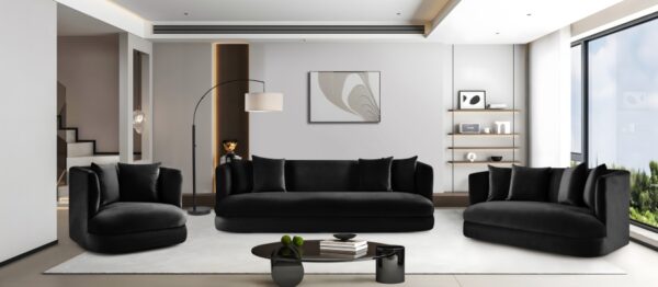 Alder 66" Velvet Upholstered Loveseat