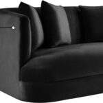 Alder 66" Velvet Upholstered Loveseat